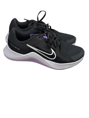 NWOTOB Nike MC Trainer 2 Black Viotech Purple Training Shoes Size 8